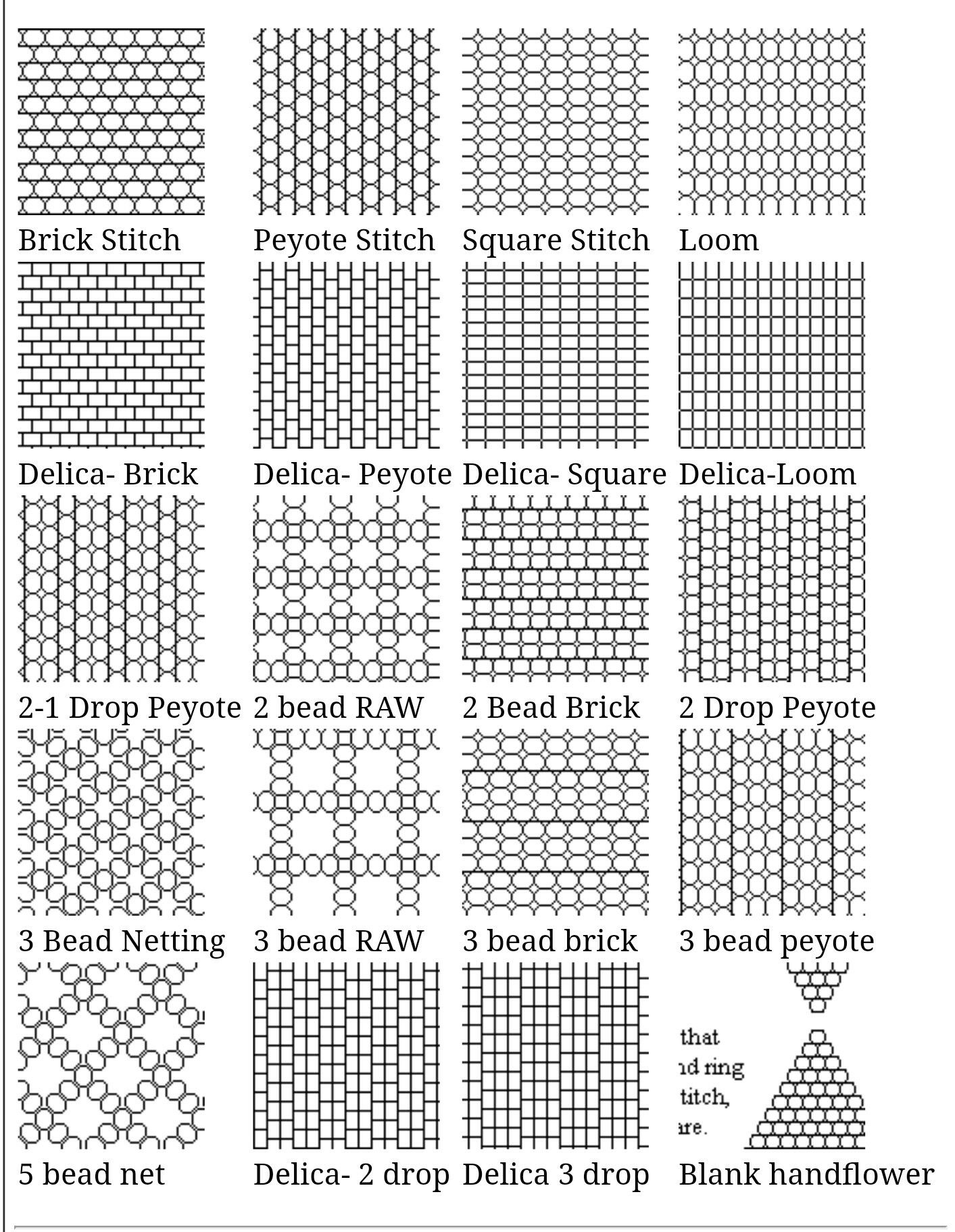 Beading Graph Paper